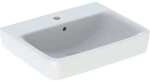 Keramag - Geberit Renova Plan Waschtisch, Breite 55cm, Tiefe 44cm, Hahnloch Mittig,