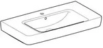 Keramag - Geberit Renova Plan, Aufsatz-waschtisch Mit Ablagefl&auml;che, 90x48