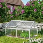 Vitavia Hochbeet "gamma", Aluminium Blank, 124 X 89 X 71 Cm (ohne Unterbau), 4...