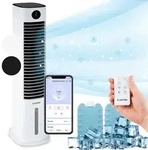 Klarstein Rafraichisseur D'Air Mobile 5 En 1, Refroidisseur D'Air Par Evaporation,