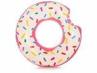 Intex - Aufblasbarer Schwimmreifen Angebissener Donut - Durchm. 107 cm Rosa