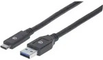 Manhattan Usb-kabel Usb 3.2 Gen1 (usb 3.0 / Usb 3.1 Gen1) Usb-a Stecker, Usb-c&reg;