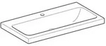 Keramag - Geberit Icon Light Waschtisch, 90 Cm X 48 Cm, Mit Hahnloch, Ohne