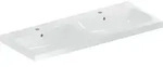 Keramag - Geberit Icon Light Doppelwaschtisch, 120 Cm X 48 Cm, Mit 2