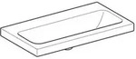 Keramag - Geberit Icon Light Waschtisch Mit Verk&uuml;rzter Ausladung, 75 Cm X