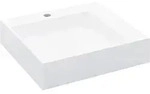 Vidaxl Wash Basin 50x50x12,3 Cm Mineral Cast/marble Cast White