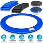 Kiduku - Trampolin Randabdeckung Blau &Oslash;427 Cm Federabdeckung Rei&szlig;fest...