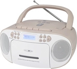 Reflexion - Cd-radio Dab+, Dab, Ukw Aux, Cd, Kassette, Usb Wei&szlig;, Pink