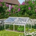 Vitavia Hochbeet "gamma", Aluminium Blank, 124 X 89 X 71 Cm (ohne Unterbau), 3 Mm Esg