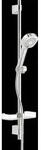 Hansa - Basicjet Style Wandstangen-brausenset, Wandmontage,