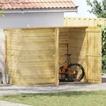Vidaxl - Garten-ger&auml;tehaus 232 X 110 X 170 Cm Kiefernholz Impr&auml;gniert