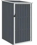Ger&auml;tehaus Anthrazit 87x98x159 Cm Verzinkter Stahl Vidaxl