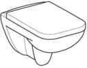 Wand-wc, Tiefsp&uuml;ler-set Renova Plan 6/5 L, Mit Wc-sitz, Wei&szlig; - Geberit