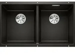 Blanco - Subline 350/350 - Silgranitsp&uuml;le, 76x46 Cm, Schwarz 525987