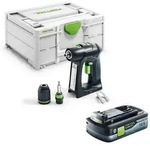 Festool Bohrschrauber C 18-basic + Akkupack Bp 18 Li 4,0 Hpc-asi 577050