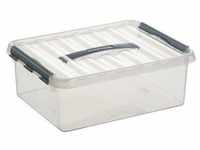Sunware - Aufbewahrungsbox 12L transparent 40 x 30 x 14 cm Boxen, Körbchen & Kisten