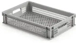 Alutec Kunststoffbeh&auml;lter (60x40x12cm, Stapelbar, Lebensmittelecht, -40/+80&deg;c)