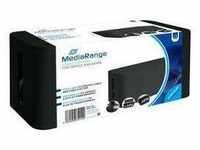 MediaRange Cable tidy box, small-sized, 233x118x114mm, black (MRCS306)