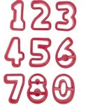 St&auml;dter Zahlen 3,5&ndash;4 Cm