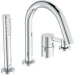 Ideal Standard Joy 4-loch Badearmatur Wannenrand, Mit