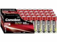 Camelion - Plus LR06 Mignon (AA)-Batterie Alkali-Mangan 1.5 v 40 St.