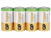 Baby-Batterie-Set super Alkaline 4 Stück - GP