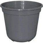 Geli - Blumentopf Standard Anthrazit &Oslash; 24 Cm - Kunststoff