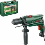 Bosch Schlagbohrmaschine Easyimpact 600 (600 Watt, Zusatzhandgriff, Tiefenanschlag,