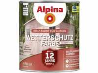 Alpina Wetterschutzfarbe halbdeckend 0,75 L kirschblütenrosa Holzschutzfarbe