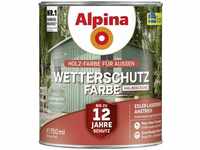 Wetterschutzfarbe halbdeckend 0,75 l salbeigrün Holzschutzfarbe - Alpina