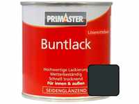 Buntlack 375ml Anthrazit Seidenglänzend Wetterbeständig Holz & Metall - Primaster