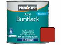 Acryl Lack ral 3000 125 ml 1,5 m² feuerrot, glänzend - Primaster