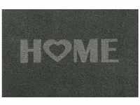 Andiamo - Fußmatte Home Heart Kokos grau, 40 x 60 cm Matten Fußmatten Schmutzmatte