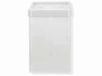 Papierhandtuchkorb Serie 477 Abfallbehälter für benutzte Papierhandtücher weiß