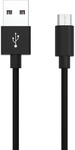 Ansmann Usb-kabel Usb 2.0 Usb-a Stecker, Usb-micro-b Stecker 2.00 M Schwarz