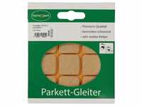 Parkettgleiter Premium 25 x 25 mm Filz natur eckig selbstklebend - Hansi-siebert