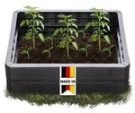 Graf - Garantia Ergo Quadro M Hochbeet-system Wood 4 Paneele Inkl. Verbinder