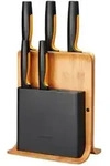 Fiskars - 1057552 Functional Form Messerblock Mit 5 Messern, Bambus