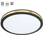 Led Deckenleuchte Pescaito Schwarz, &Oslash; 38 Cm Deckenlampen & Kronleuchter - Eglo