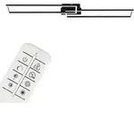 Briloner - Led Deckenleuchte Dimmbar Fernbedienung Cct Timer 40w Schwarz Leuchten