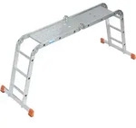 Monto Multimatic Gelenkleiter Plattform 4x3 Tritte Multifunktionsleiter - Krause