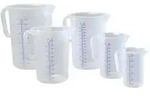 Umeta - Messkanne 5000 Ml Pp Transp.d203xh257mm Griff Geschl.h&uuml;nersdorff -