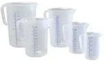 H&uuml;nersdorff 938000 Messbecher 3000 Ml Kunststoff
