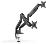 Digitus Uni. Dual Monitorhalter Gdf/kb Mit Gasdruckfeder Und Klemmbefestigung