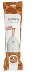 Brabantia Perfectfit Beutel, M&uuml;llbeutel, Abfallbeutel, M&uuml;llsack, Abfallsack,