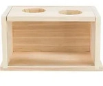 Holzbadewanne 20&radic;&oacute;12&radic;&oacute;12cm F&uuml;r Kaninchen Und Nager