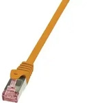 Logilink - Cq2058s Rj45 Netzwerkkabel, Patchkabel Cat 6 S/ftp 2.00 M Orange