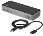 Startech.com Usb-c Usb-a Dock - Hybrid Universal Triple Monitor Laptop Docking