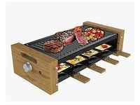 Cecotec - Raclettes Cheese&Grill 8200 Wood Black