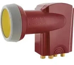 Digitales Quattro-lnb Rauscharmer Signalumsetzer Ziegelrot 40 Mm - Sun Protect